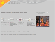 Tablet Screenshot of lichtblick-netz.de